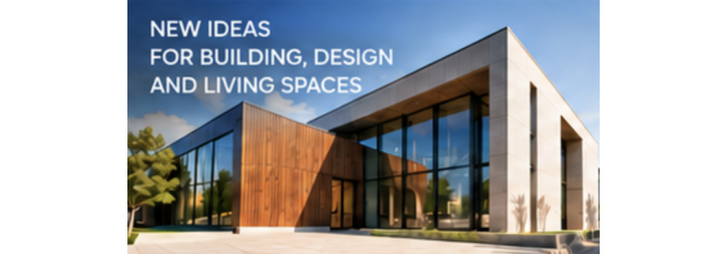 New ideas for building, design and living spaces