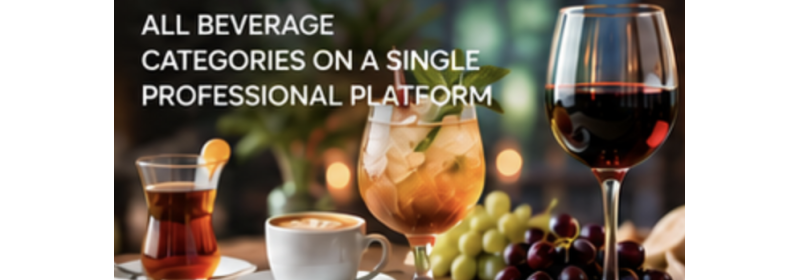 All beverage categories on a single professional platform